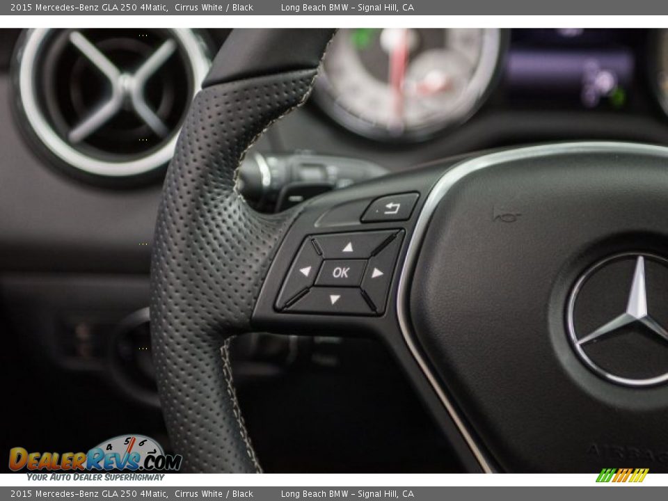 2015 Mercedes-Benz GLA 250 4Matic Cirrus White / Black Photo #25