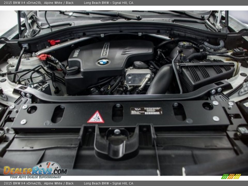 2015 BMW X4 xDrive28i Alpine White / Black Photo #9