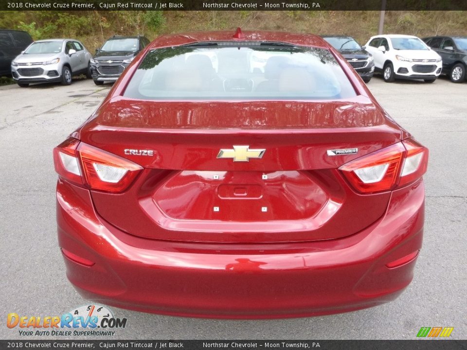 2018 Chevrolet Cruze Premier Cajun Red Tintcoat / Jet Black Photo #4