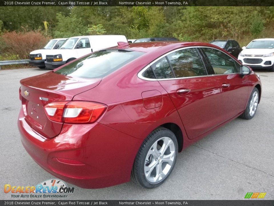 2018 Chevrolet Cruze Premier Cajun Red Tintcoat / Jet Black Photo #5