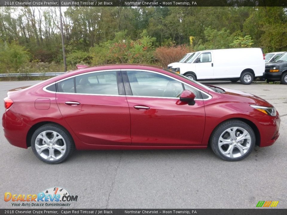 2018 Chevrolet Cruze Premier Cajun Red Tintcoat / Jet Black Photo #6