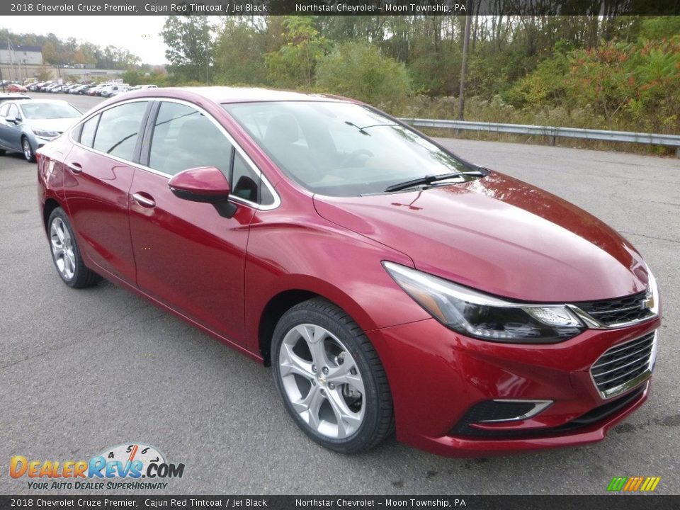 2018 Chevrolet Cruze Premier Cajun Red Tintcoat / Jet Black Photo #7