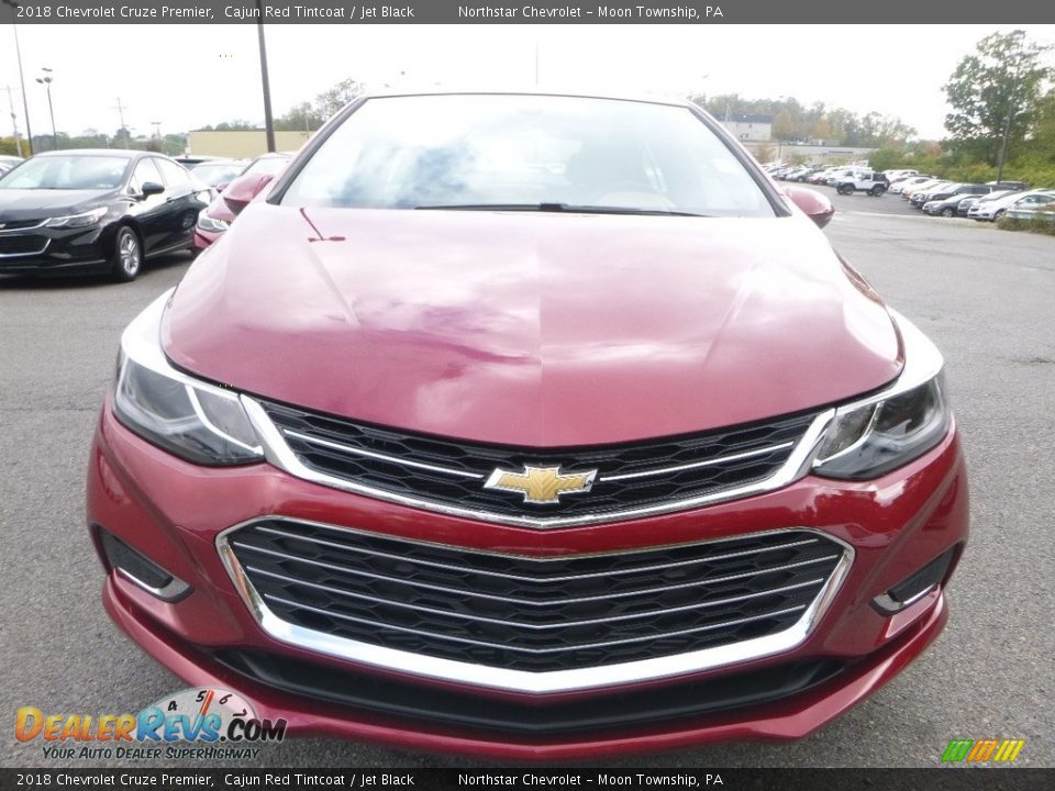 2018 Chevrolet Cruze Premier Cajun Red Tintcoat / Jet Black Photo #8