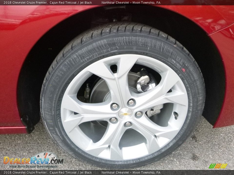 2018 Chevrolet Cruze Premier Cajun Red Tintcoat / Jet Black Photo #9
