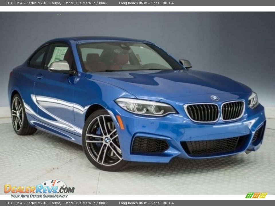 Front 3/4 View of 2018 BMW 2 Series M240i Coupe Photo #11