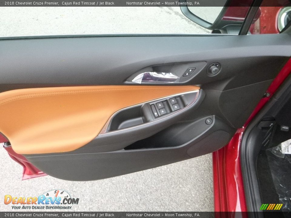 2018 Chevrolet Cruze Premier Cajun Red Tintcoat / Jet Black Photo #14