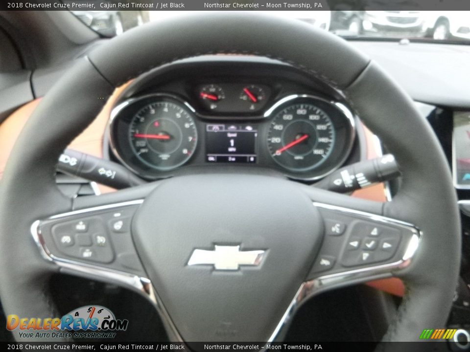 2018 Chevrolet Cruze Premier Cajun Red Tintcoat / Jet Black Photo #20