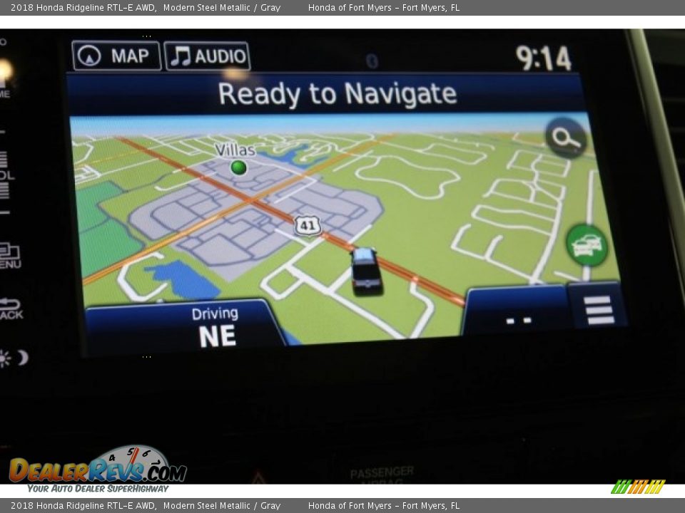 Navigation of 2018 Honda Ridgeline RTL-E AWD Photo #22