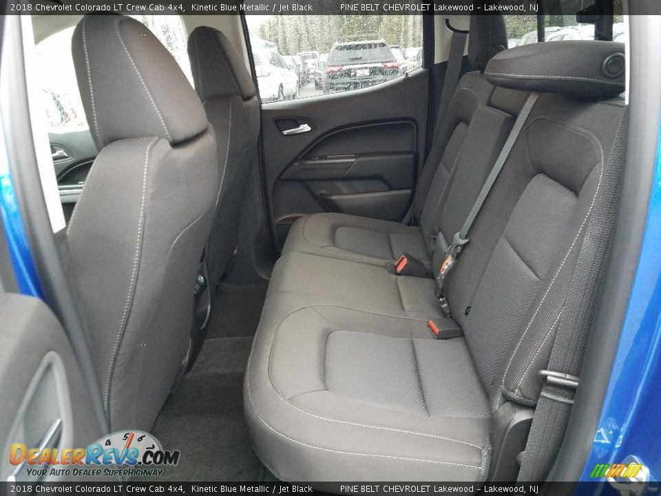2018 Chevrolet Colorado LT Crew Cab 4x4 Kinetic Blue Metallic / Jet Black Photo #6