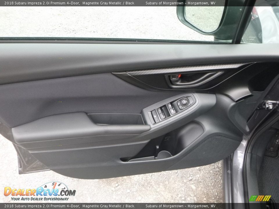 2018 Subaru Impreza 2.0i Premium 4-Door Magnetite Gray Metallic / Black Photo #14