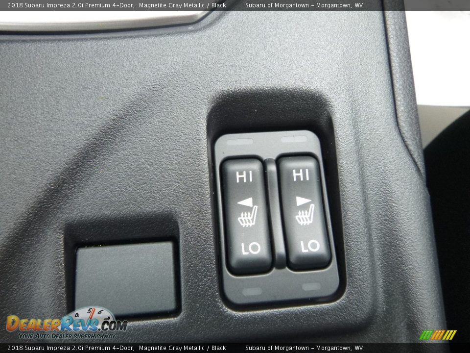 2018 Subaru Impreza 2.0i Premium 4-Door Magnetite Gray Metallic / Black Photo #17