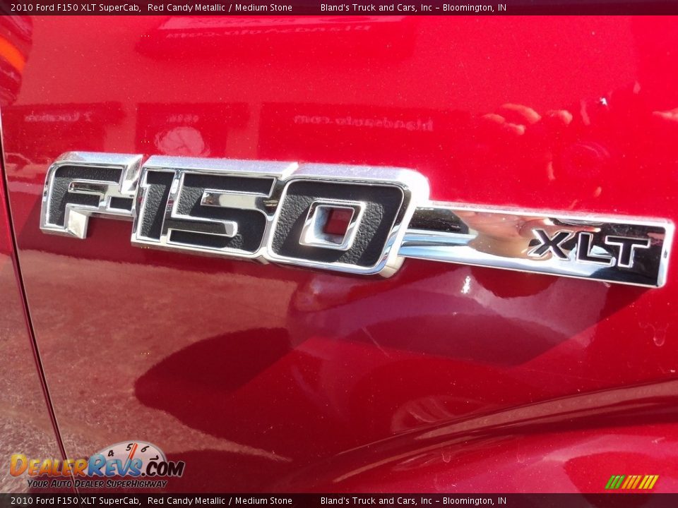 2010 Ford F150 XLT SuperCab Red Candy Metallic / Medium Stone Photo #30