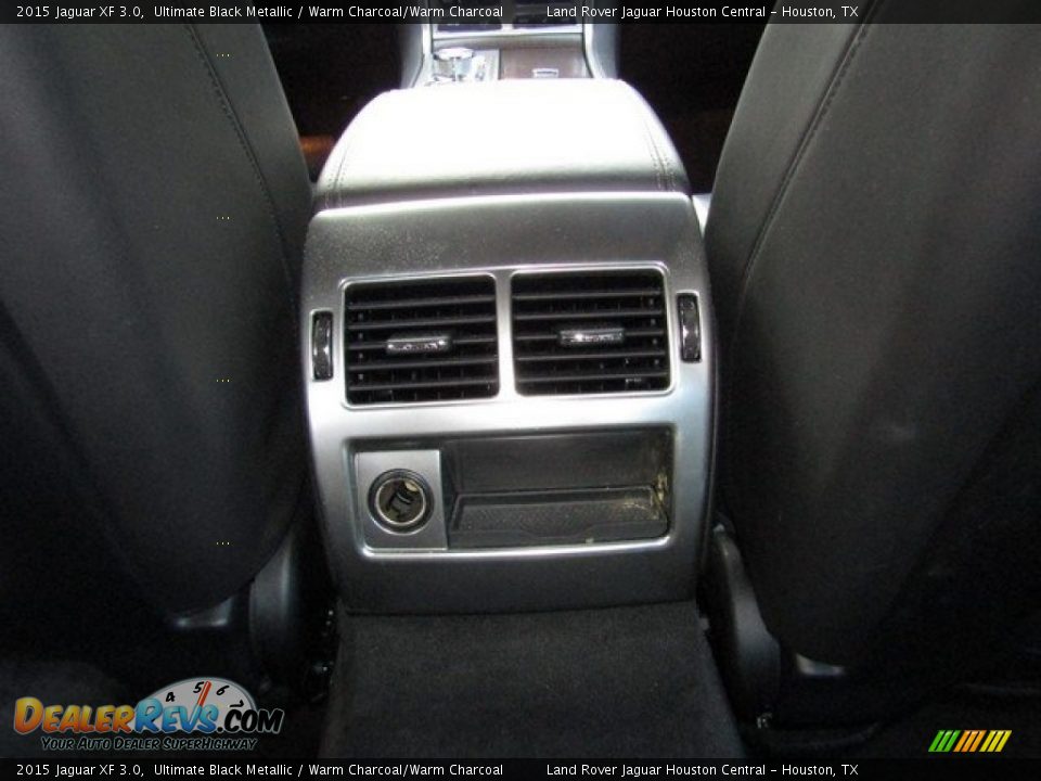 2015 Jaguar XF 3.0 Ultimate Black Metallic / Warm Charcoal/Warm Charcoal Photo #16