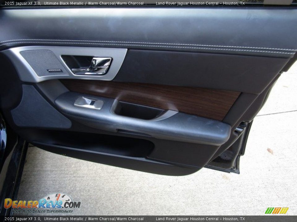 2015 Jaguar XF 3.0 Ultimate Black Metallic / Warm Charcoal/Warm Charcoal Photo #20