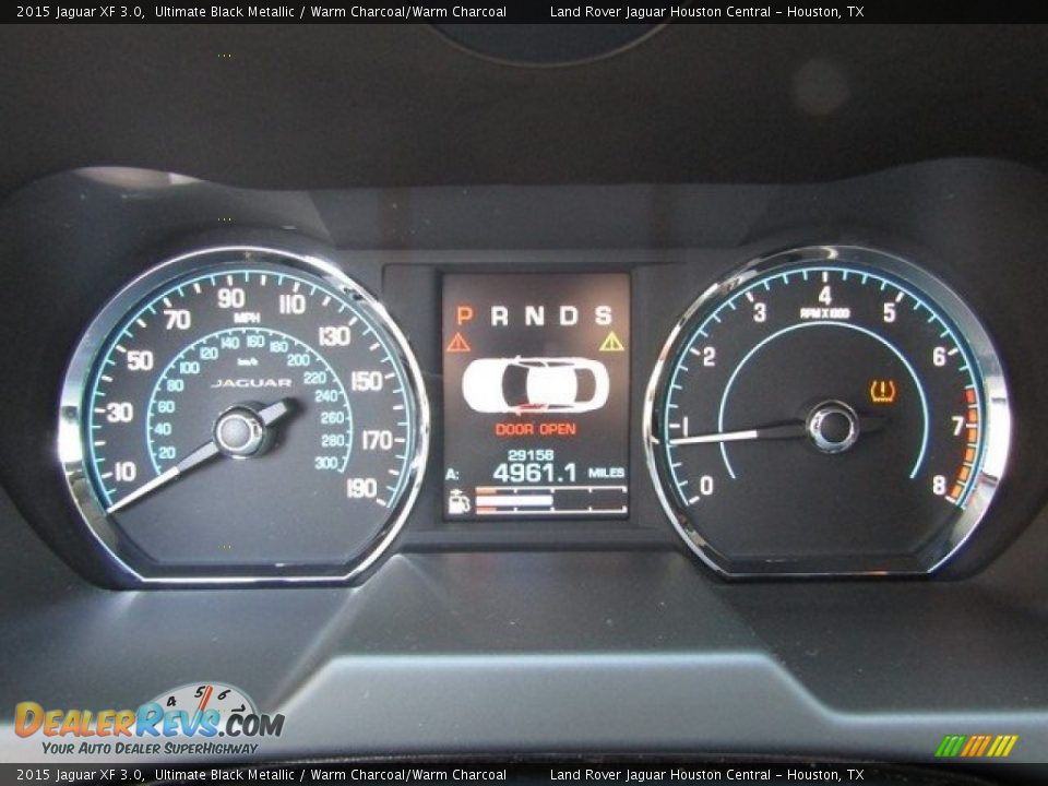 2015 Jaguar XF 3.0 Ultimate Black Metallic / Warm Charcoal/Warm Charcoal Photo #29