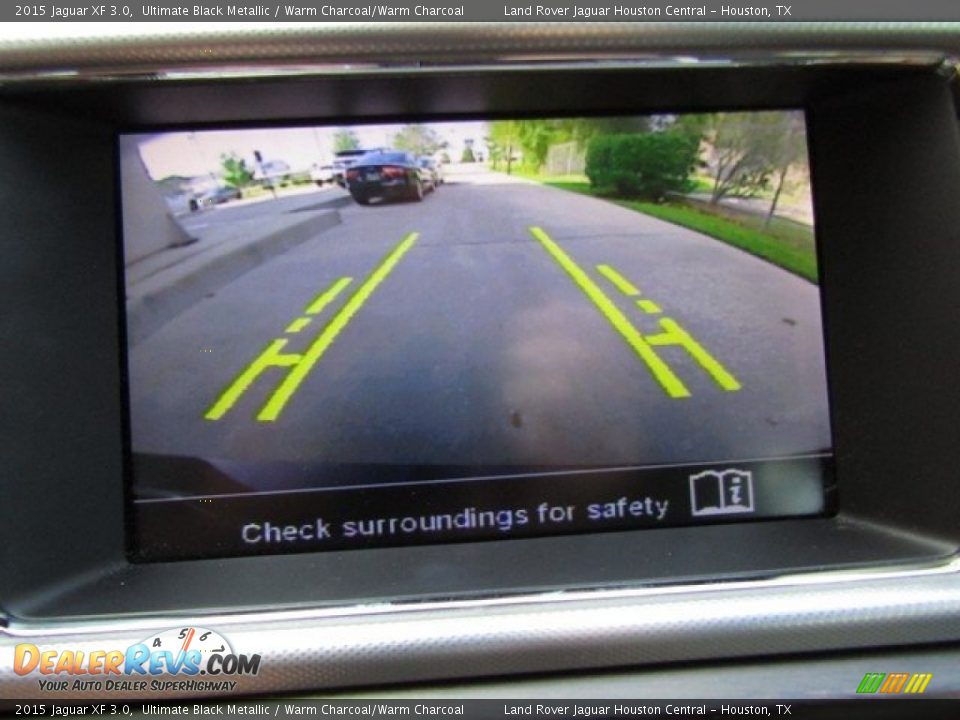 2015 Jaguar XF 3.0 Ultimate Black Metallic / Warm Charcoal/Warm Charcoal Photo #31