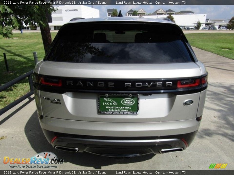 2018 Land Rover Range Rover Velar R Dynamic SE Aruba Gold / Ebony Photo #8