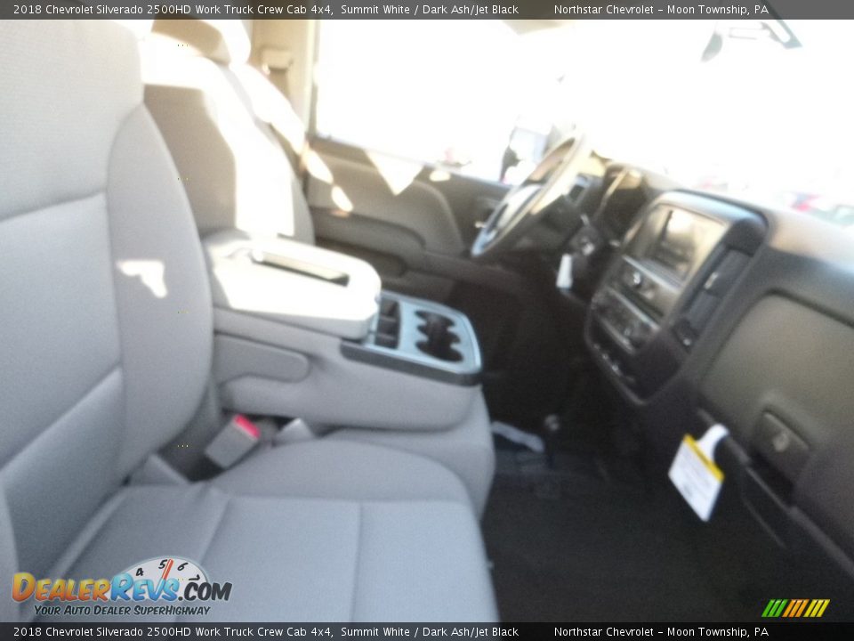2018 Chevrolet Silverado 2500HD Work Truck Crew Cab 4x4 Summit White / Dark Ash/Jet Black Photo #9