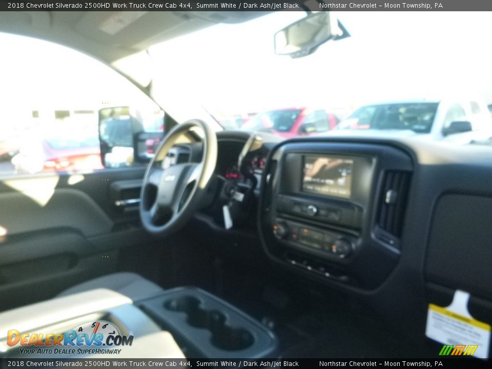 2018 Chevrolet Silverado 2500HD Work Truck Crew Cab 4x4 Summit White / Dark Ash/Jet Black Photo #10