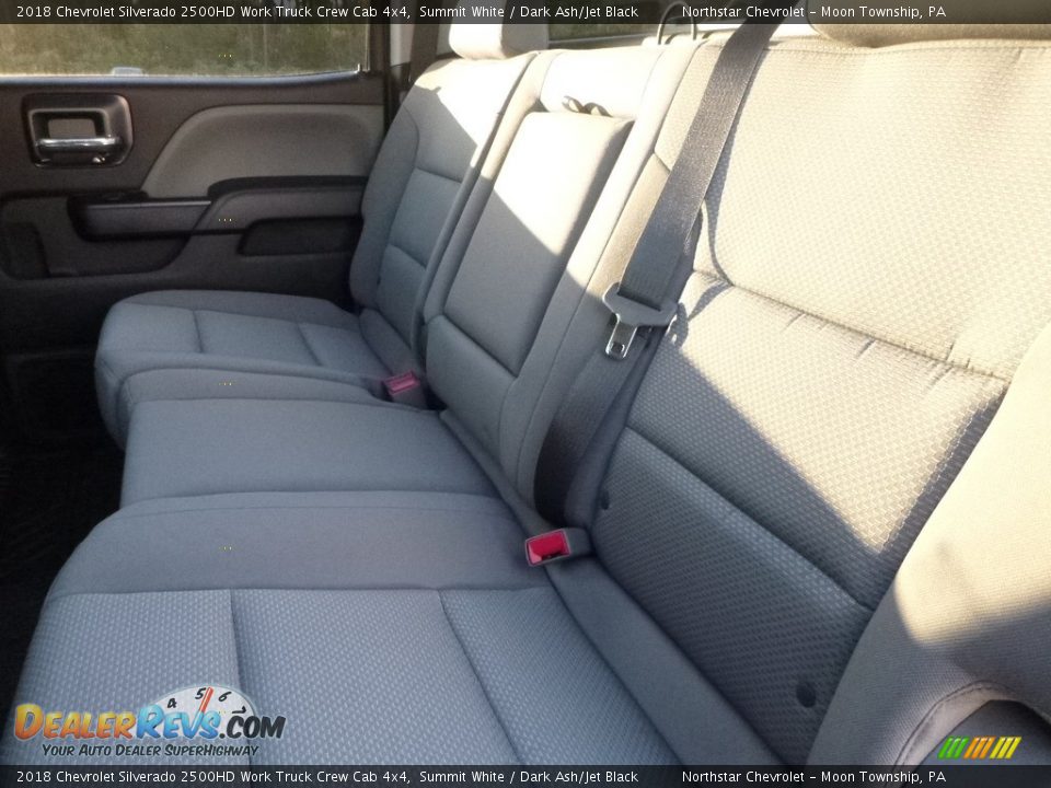 2018 Chevrolet Silverado 2500HD Work Truck Crew Cab 4x4 Summit White / Dark Ash/Jet Black Photo #12