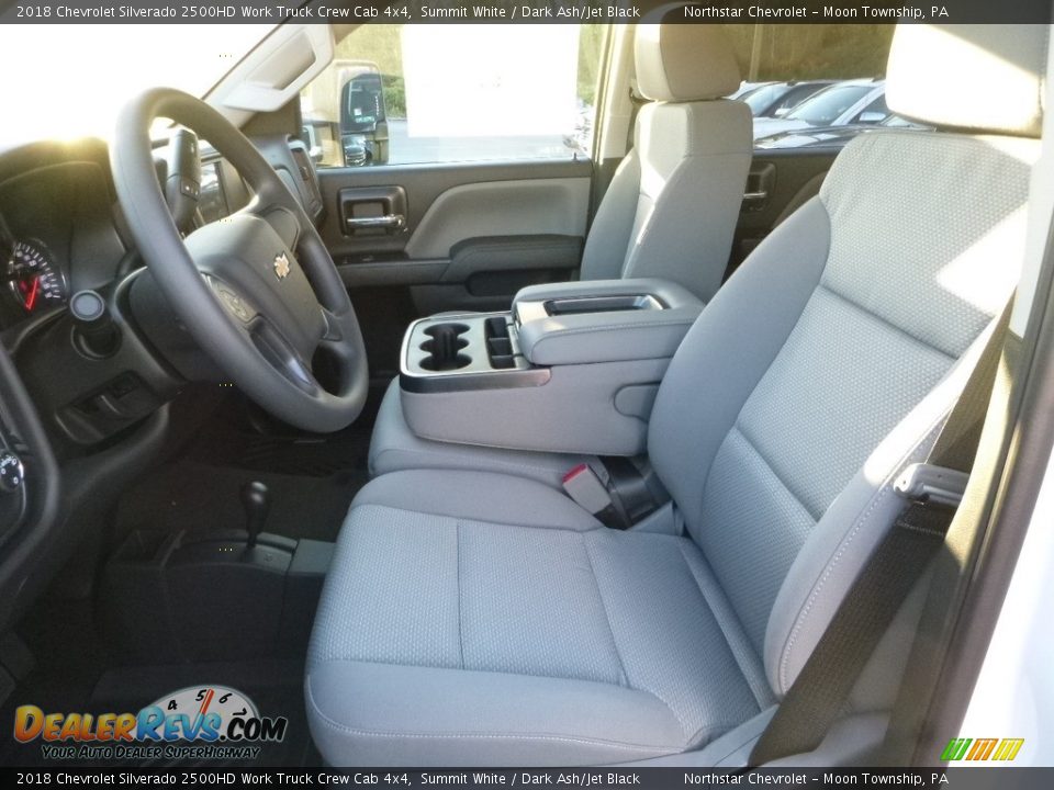 2018 Chevrolet Silverado 2500HD Work Truck Crew Cab 4x4 Summit White / Dark Ash/Jet Black Photo #15