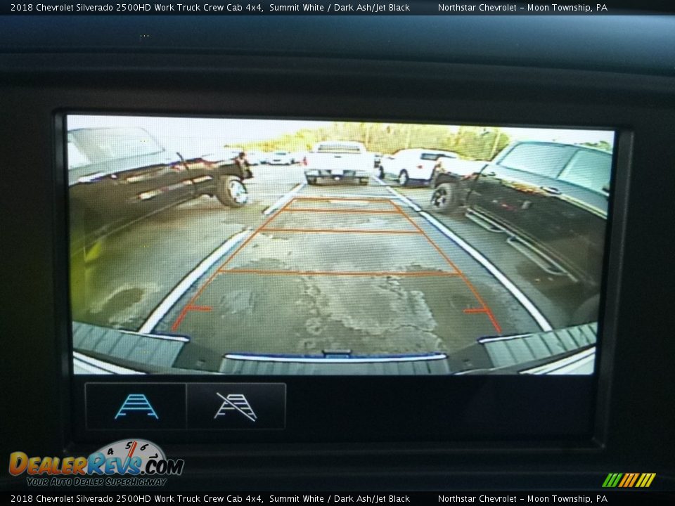 2018 Chevrolet Silverado 2500HD Work Truck Crew Cab 4x4 Summit White / Dark Ash/Jet Black Photo #18