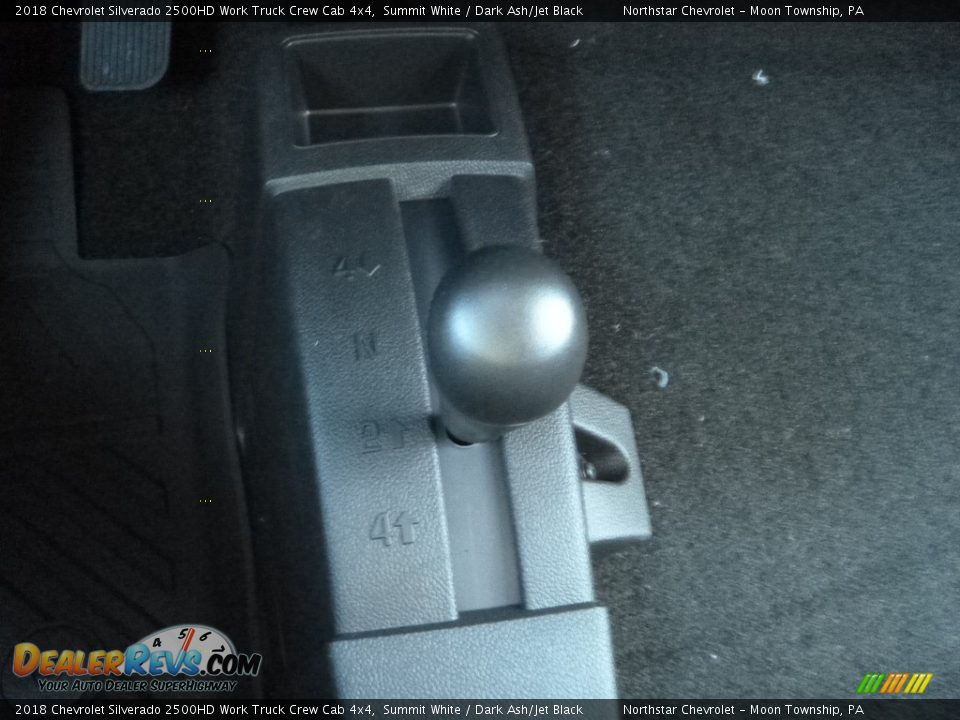 2018 Chevrolet Silverado 2500HD Work Truck Crew Cab 4x4 Summit White / Dark Ash/Jet Black Photo #20