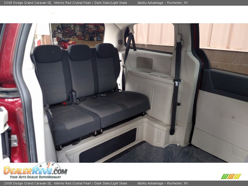 2008 Dodge Grand Caravan SE Inferno Red Crystal Pearl / Dark Slate/Light Shale Photo #15
