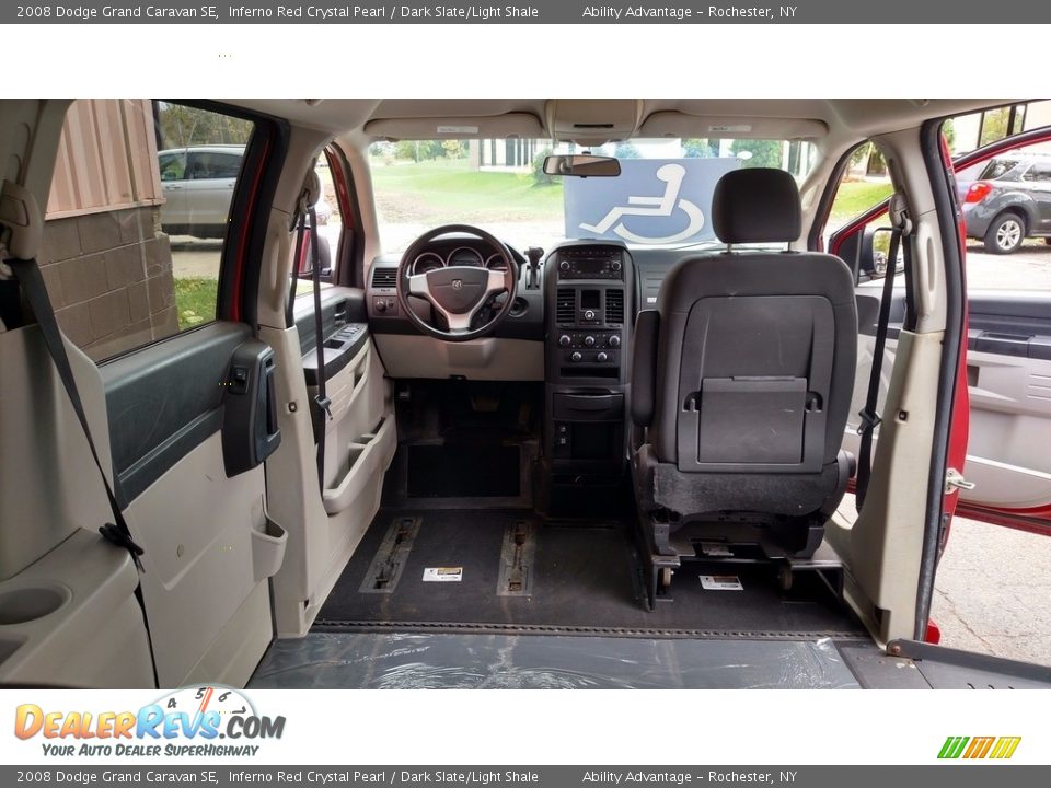 2008 Dodge Grand Caravan SE Inferno Red Crystal Pearl / Dark Slate/Light Shale Photo #20