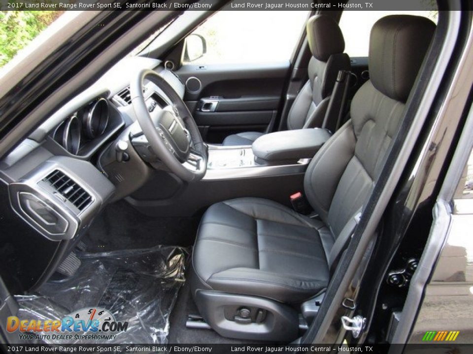 2017 Land Rover Range Rover Sport SE Santorini Black / Ebony/Ebony Photo #3
