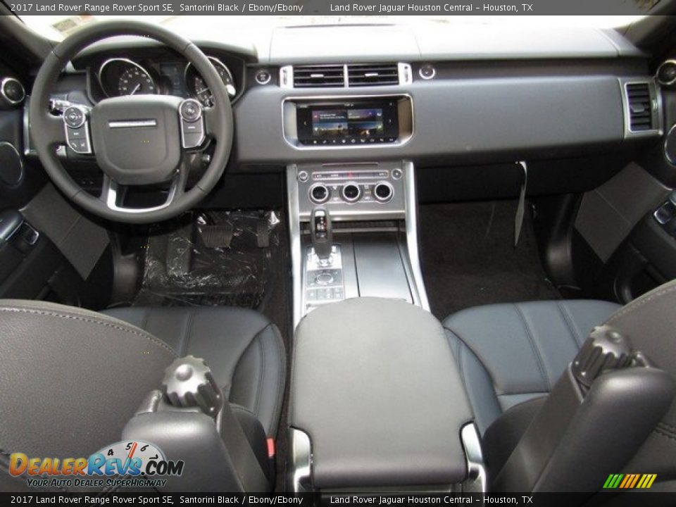 2017 Land Rover Range Rover Sport SE Santorini Black / Ebony/Ebony Photo #4