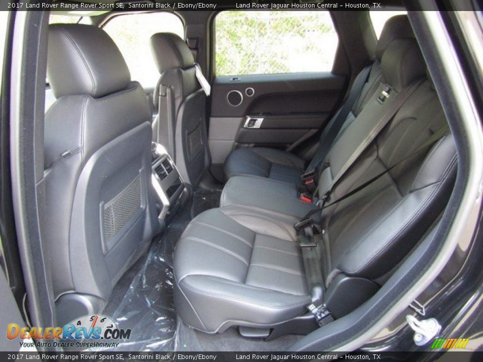 2017 Land Rover Range Rover Sport SE Santorini Black / Ebony/Ebony Photo #5