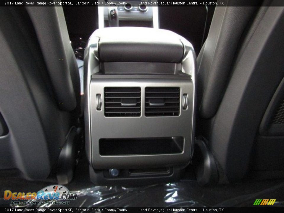 2017 Land Rover Range Rover Sport SE Santorini Black / Ebony/Ebony Photo #15