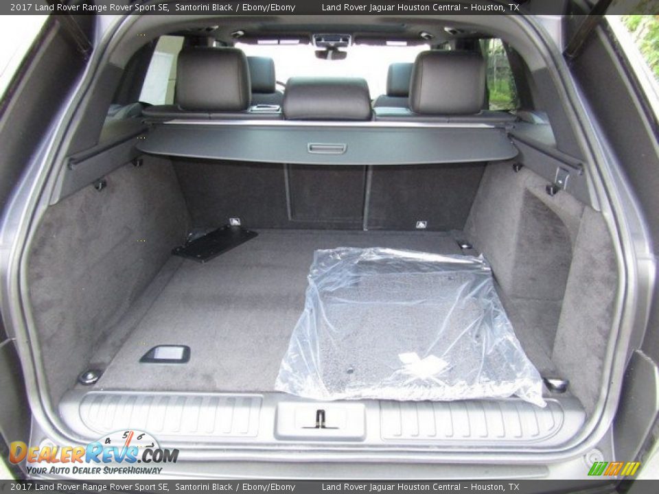 2017 Land Rover Range Rover Sport SE Santorini Black / Ebony/Ebony Photo #16