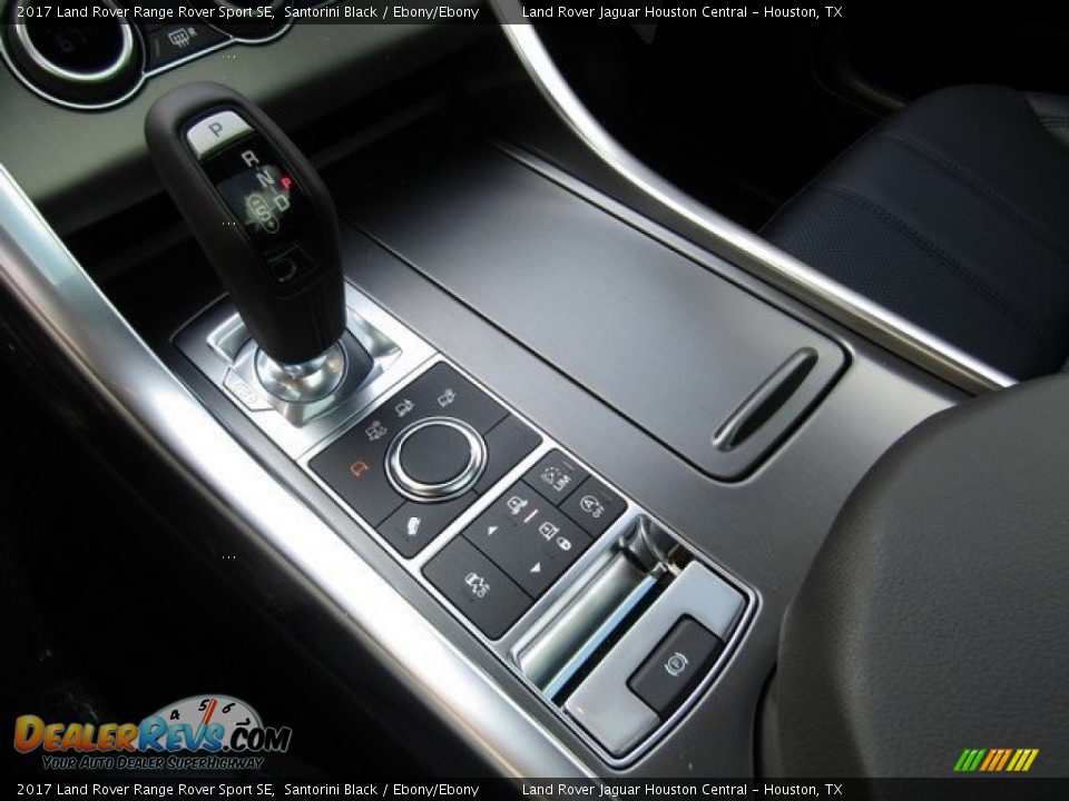 2017 Land Rover Range Rover Sport SE Santorini Black / Ebony/Ebony Photo #19