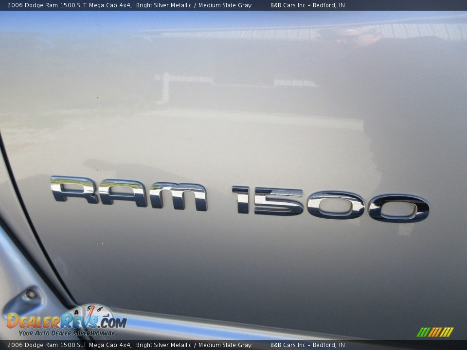 2006 Dodge Ram 1500 SLT Mega Cab 4x4 Bright Silver Metallic / Medium Slate Gray Photo #15