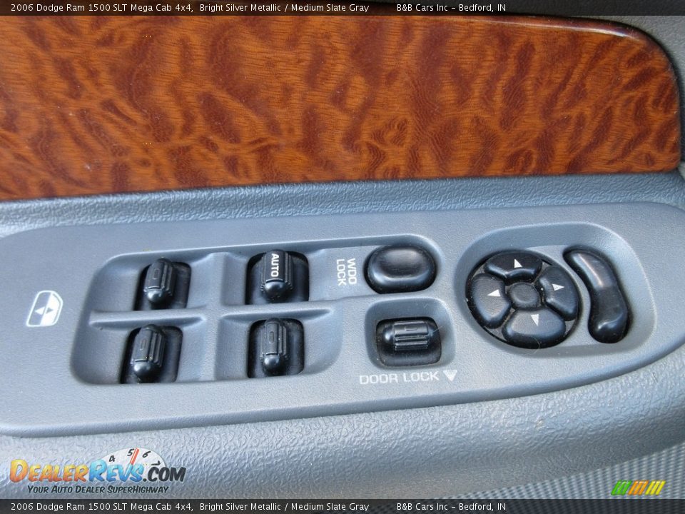 2006 Dodge Ram 1500 SLT Mega Cab 4x4 Bright Silver Metallic / Medium Slate Gray Photo #27