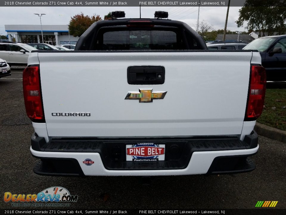2018 Chevrolet Colorado Z71 Crew Cab 4x4 Summit White / Jet Black Photo #5