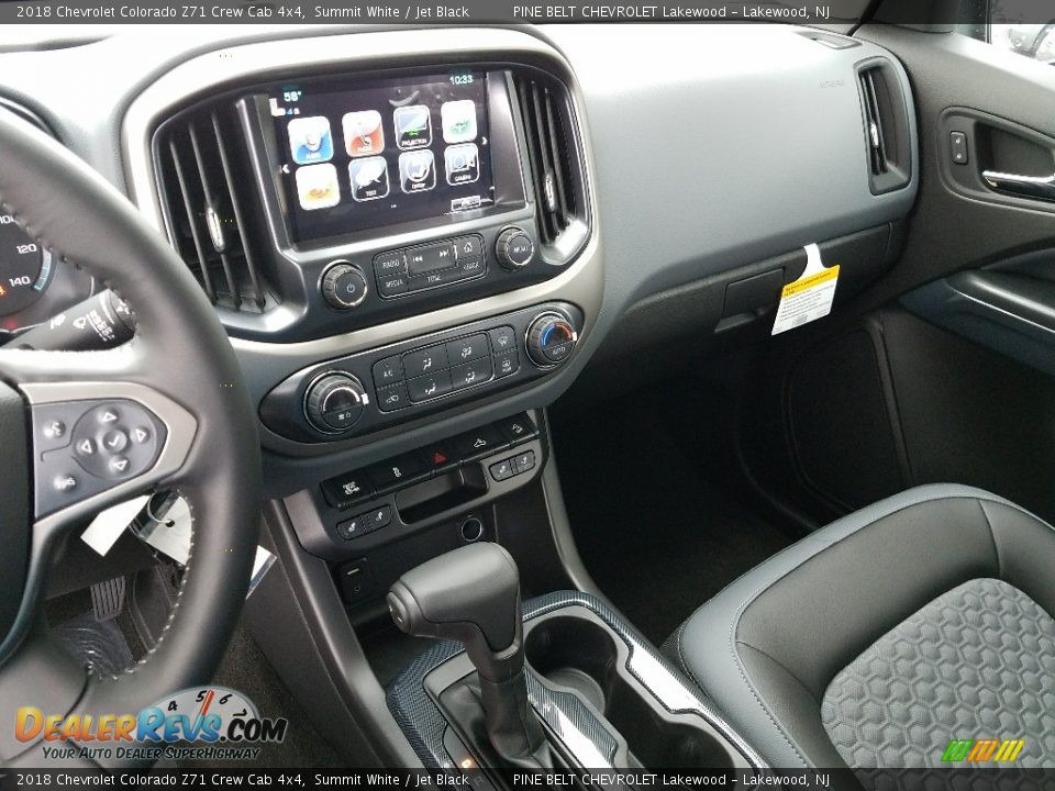 2018 Chevrolet Colorado Z71 Crew Cab 4x4 Summit White / Jet Black Photo #10