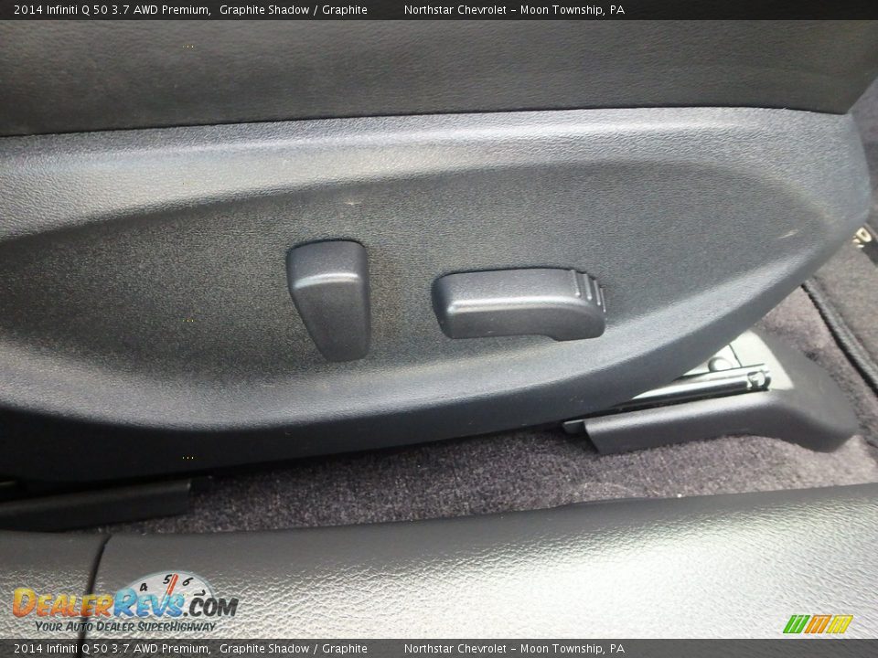 2014 Infiniti Q 50 3.7 AWD Premium Graphite Shadow / Graphite Photo #17
