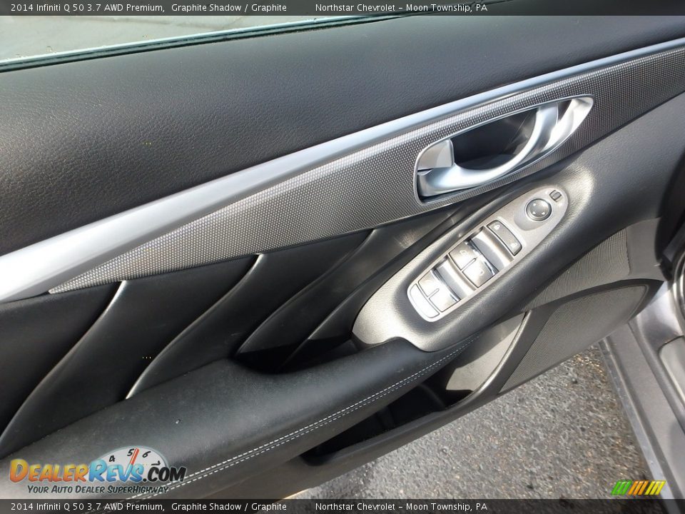 2014 Infiniti Q 50 3.7 AWD Premium Graphite Shadow / Graphite Photo #23