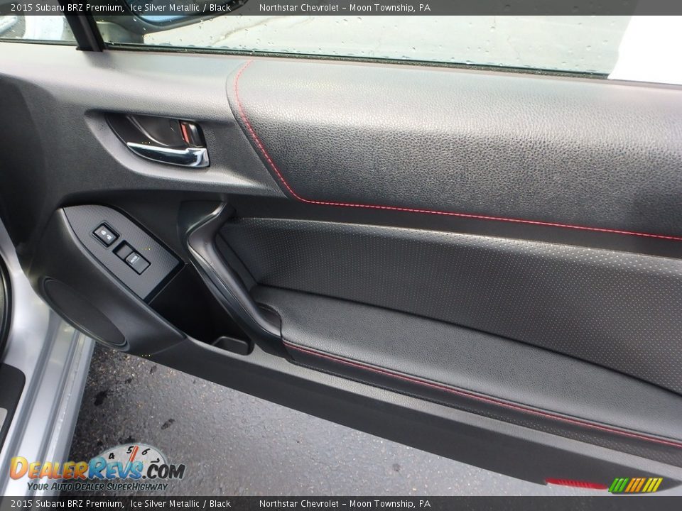 2015 Subaru BRZ Premium Ice Silver Metallic / Black Photo #20
