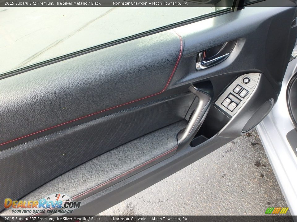 2015 Subaru BRZ Premium Ice Silver Metallic / Black Photo #24