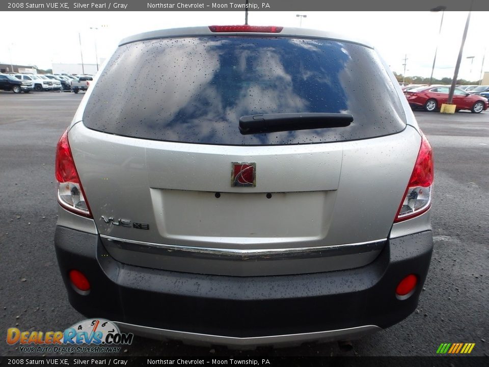 2008 Saturn VUE XE Silver Pearl / Gray Photo #3