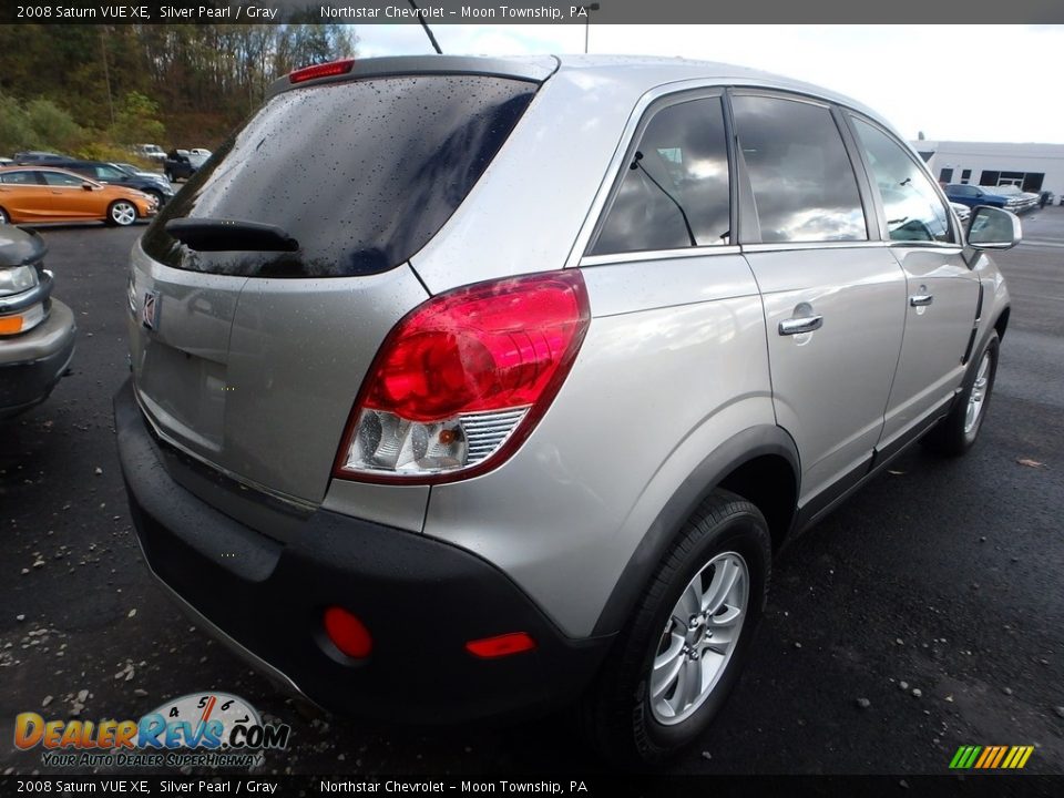 2008 Saturn VUE XE Silver Pearl / Gray Photo #4
