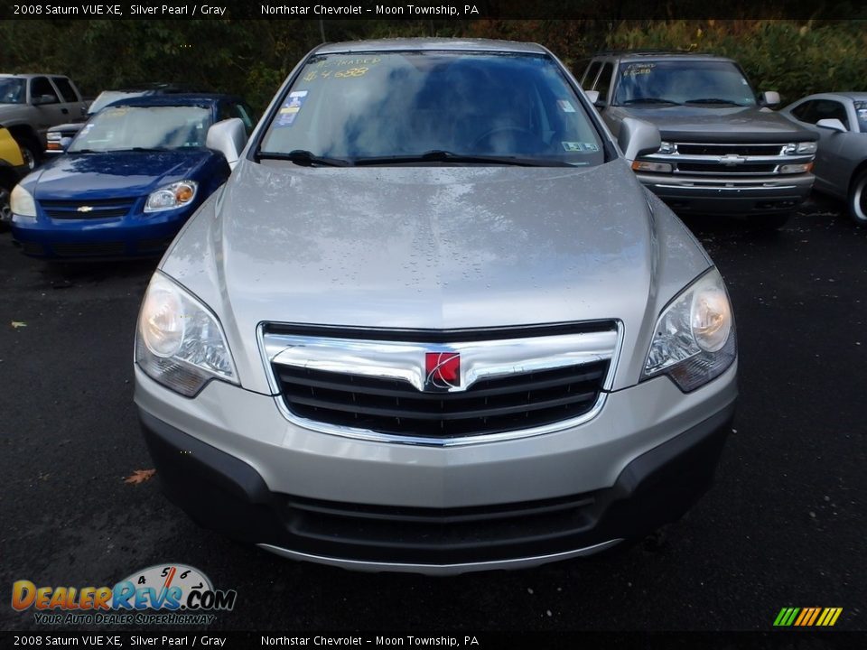 2008 Saturn VUE XE Silver Pearl / Gray Photo #6