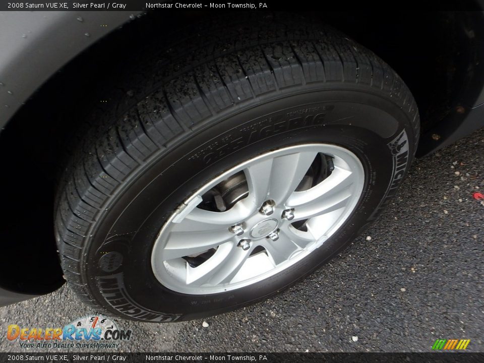 2008 Saturn VUE XE Silver Pearl / Gray Photo #7