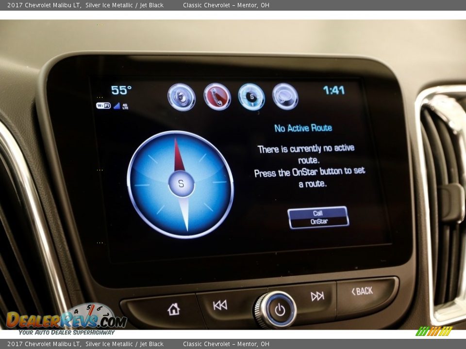 2017 Chevrolet Malibu LT Silver Ice Metallic / Jet Black Photo #11