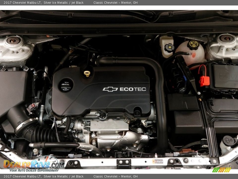 2017 Chevrolet Malibu LT Silver Ice Metallic / Jet Black Photo #18