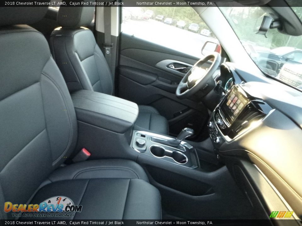 2018 Chevrolet Traverse LT AWD Cajun Red Tintcoat / Jet Black Photo #8